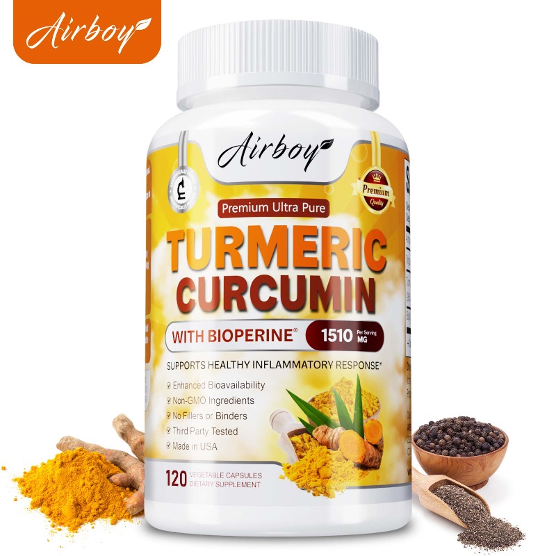 Turmeric Curcumin Capsules - P - Turmeric Curcumin Capsule recension och pris