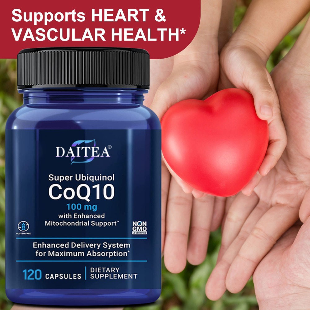 Ubiquinol 100mg CoQ10, Heart H - Coq10 Ubiquinol Softgel recension och pris