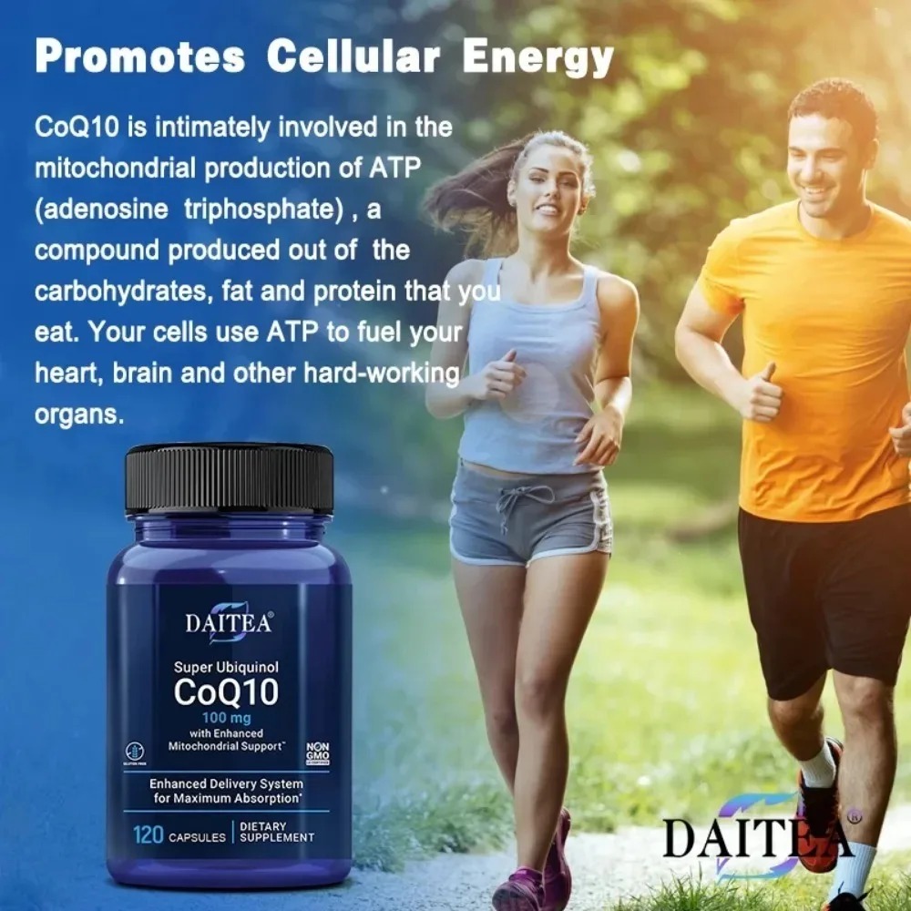 Ubiquinol 100mg CoQ10, Heart H - Coq10 Ubiquinol Softgel recension och pris