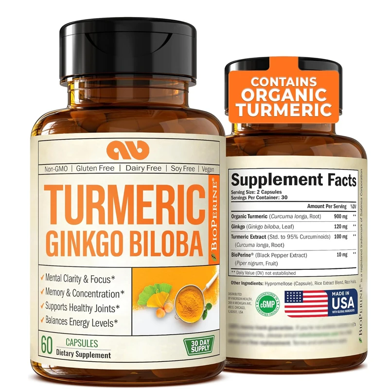 Organic Turmeric Curcumin Supp - Turmeric Curcumin Capsule recension och pris