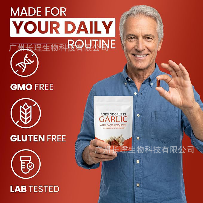 Aged Odorless Garlic Softgels, - Coq10 Ubiquinol Softgel recension och pris