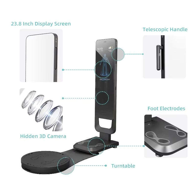 Smart Fitness Mirror Body Scan - Nutrition Of Fitness recension och pris