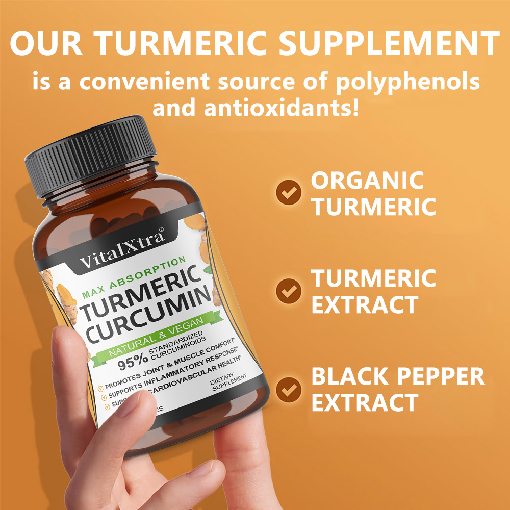Turmeric Curcumin with Black P - Turmeric Curcumin Capsule recension och pris
