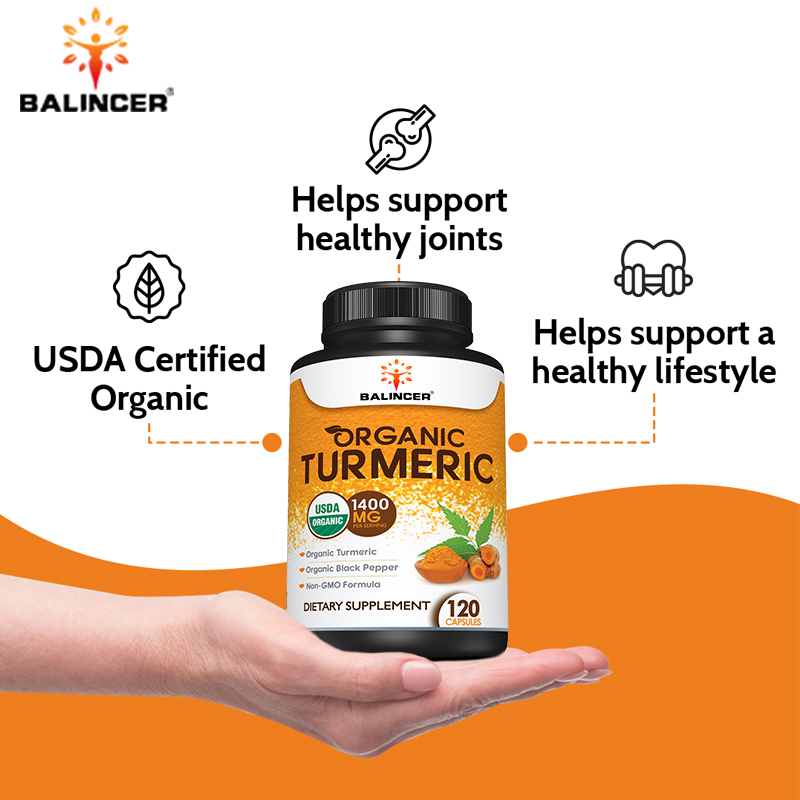 Organic Turmeric with Black Pe - Turmeric Curcumin Capsule recension och pris
